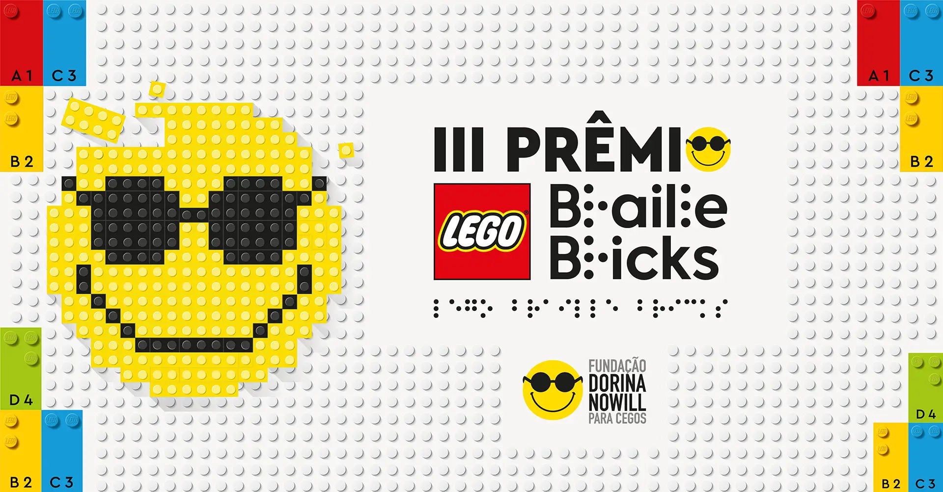 premio lego braille bricks fundacao dorina nowill 2025